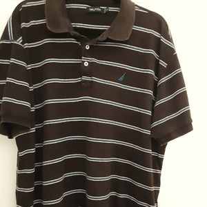 Brown polo